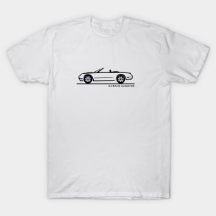 2002-2005 Ford Thunderbird Silhouette T-Shirt